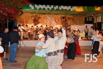 Noche de los Finaos en el Valle de los Nueve Bajo (Foto Francisco Javier Santana)